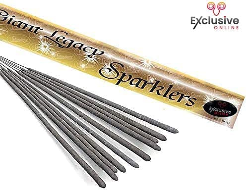 Elegant 40cm Sparklers – Perfect for Weddings & Bridal Showers (50 Pack)