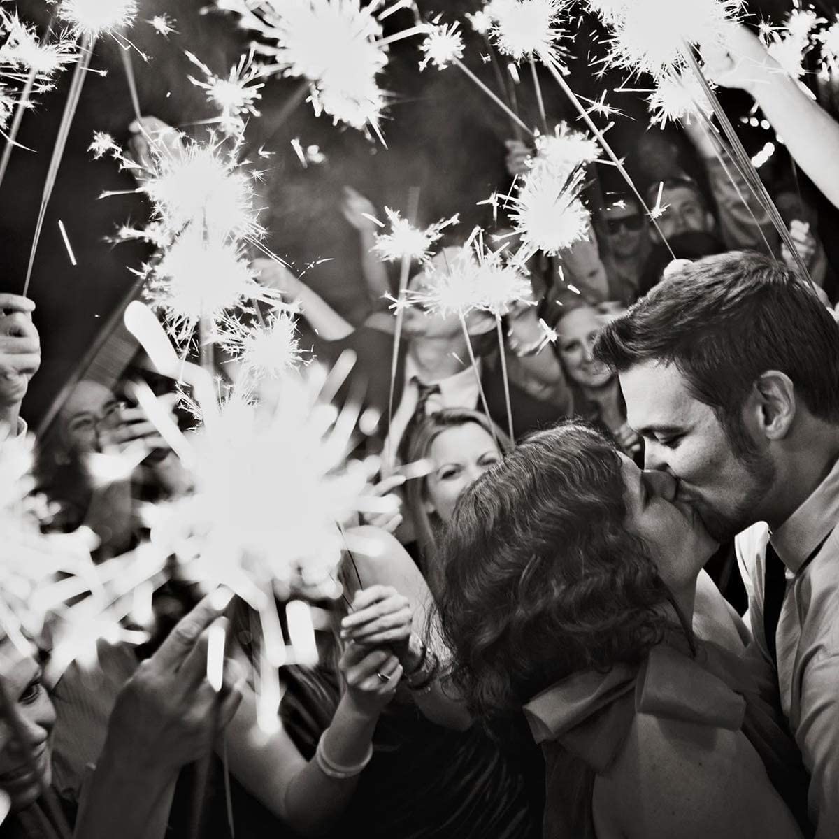 Elegant 40cm Sparklers – Perfect for Weddings & Bridal Showers (50 Pack)