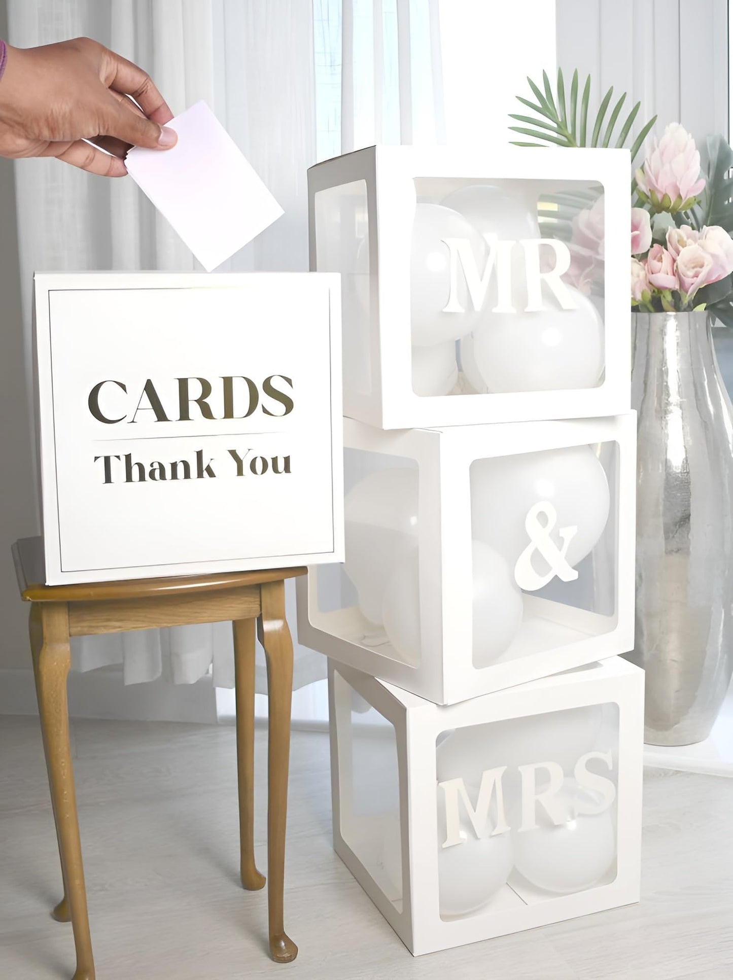 Elegant Wedding Card & Decoration Boxes – Perfect for Reception & Venue Styling
