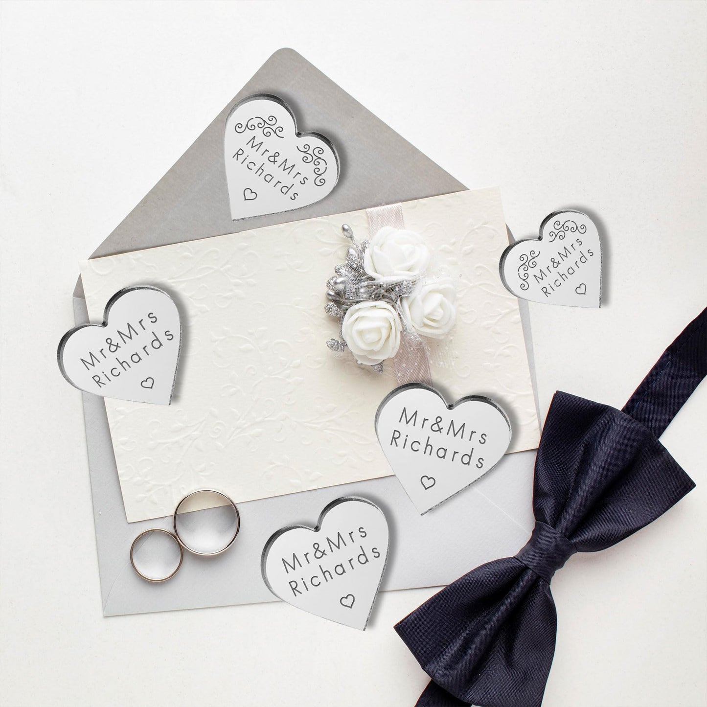 Elegant Mr & Mrs Mini Tokens – Memorable Gifts for Your Special Day
