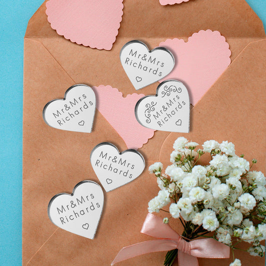 Elegant Mr & Mrs Mini Tokens – Memorable Gifts for Your Special Day