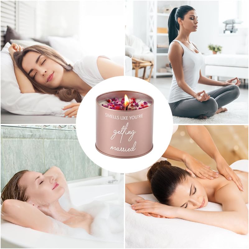 Bride & Groom Scented Candle – Engagement & Wedding Gift