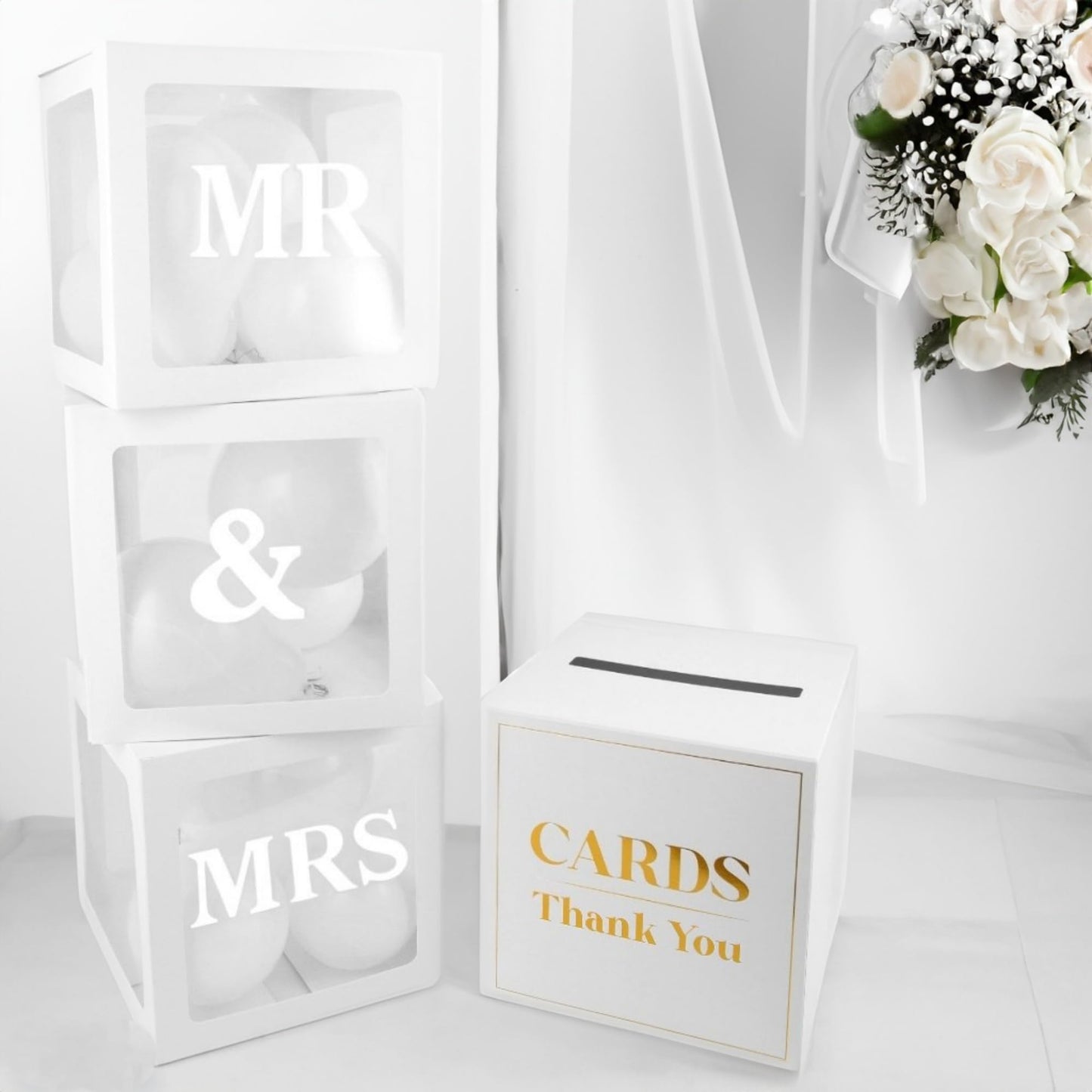 Elegant Wedding Card & Decoration Boxes – Perfect for Reception & Venue Styling