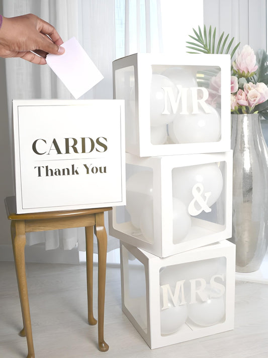 Elegant Wedding Card & Decoration Boxes – Perfect for Reception & Venue Styling