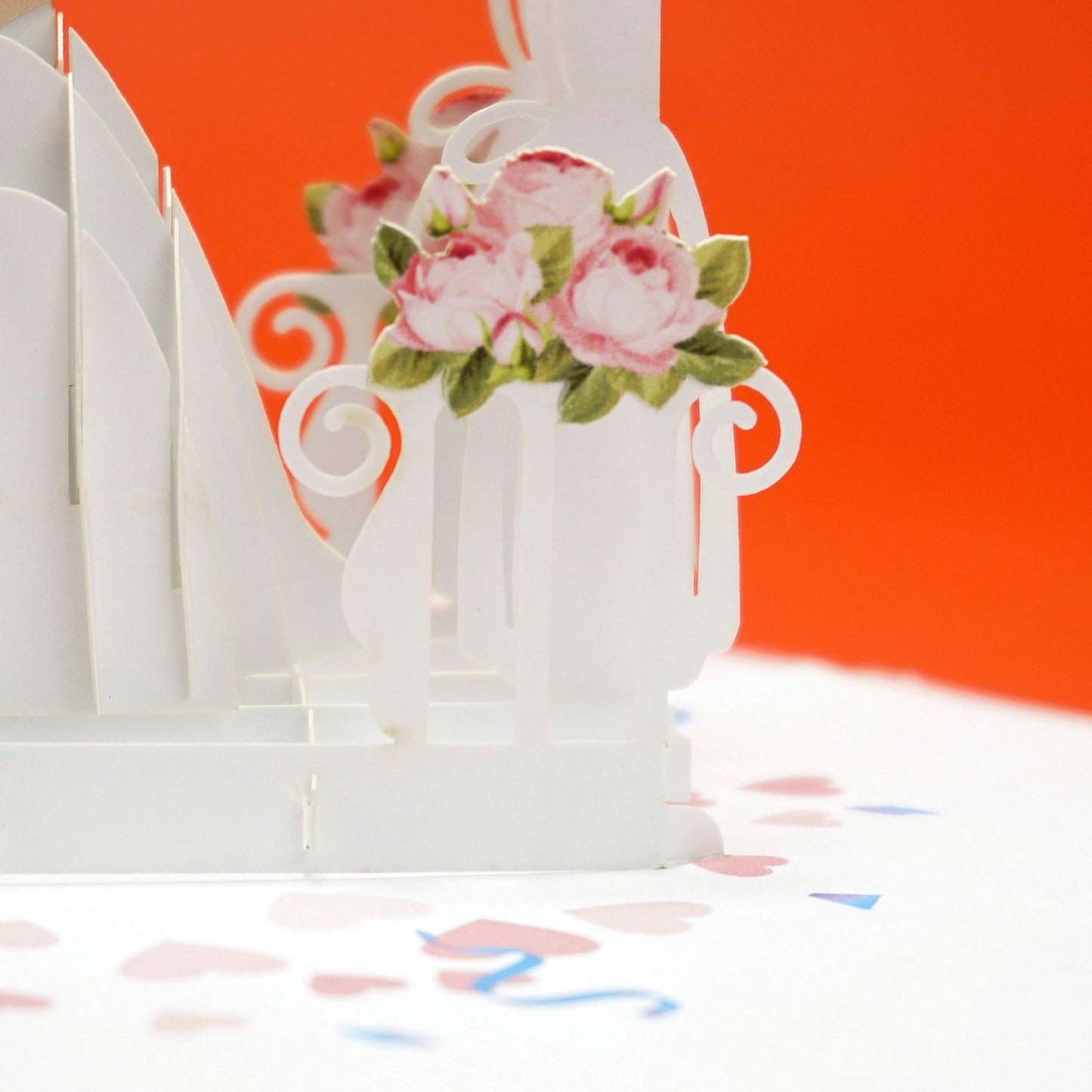 Romantic Bride & Groom Pop-Up Card – Perfect for Weddings & Anniversaries