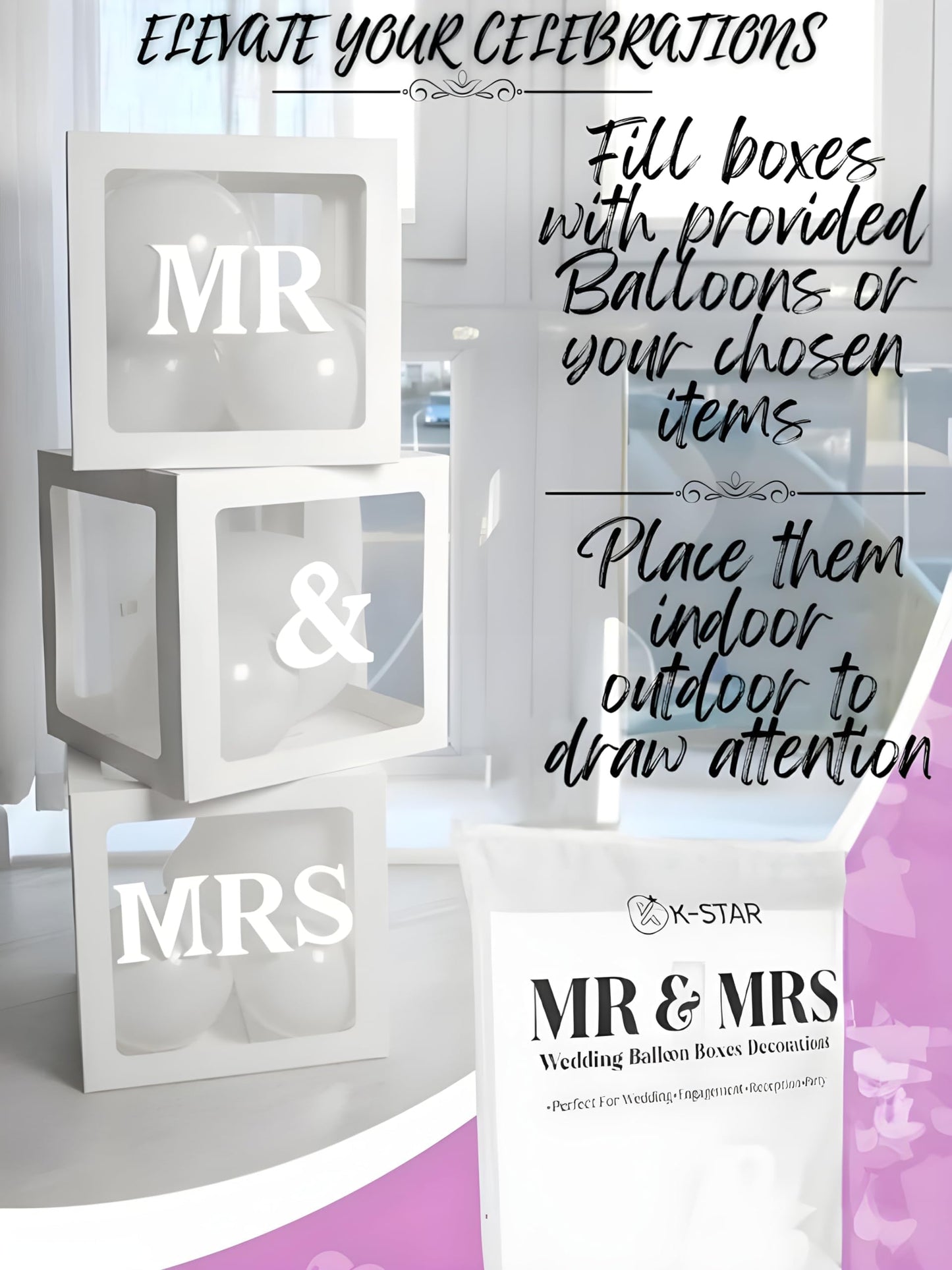 Elegant Wedding Card & Decoration Boxes – Perfect for Reception & Venue Styling
