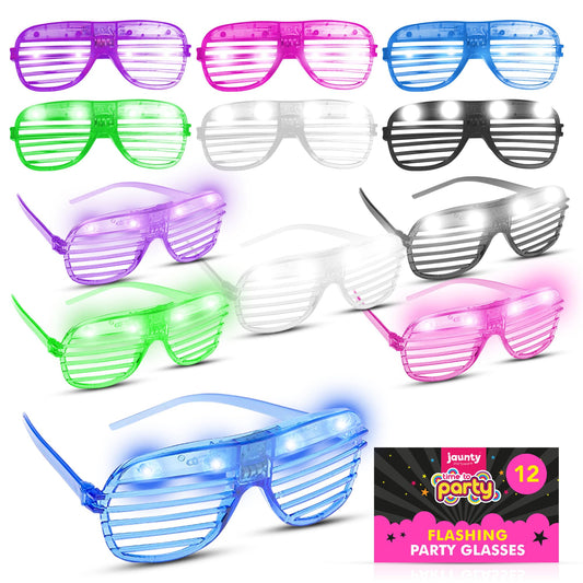 Multicolour Flashing Glasses – Light Up Your Celebration!