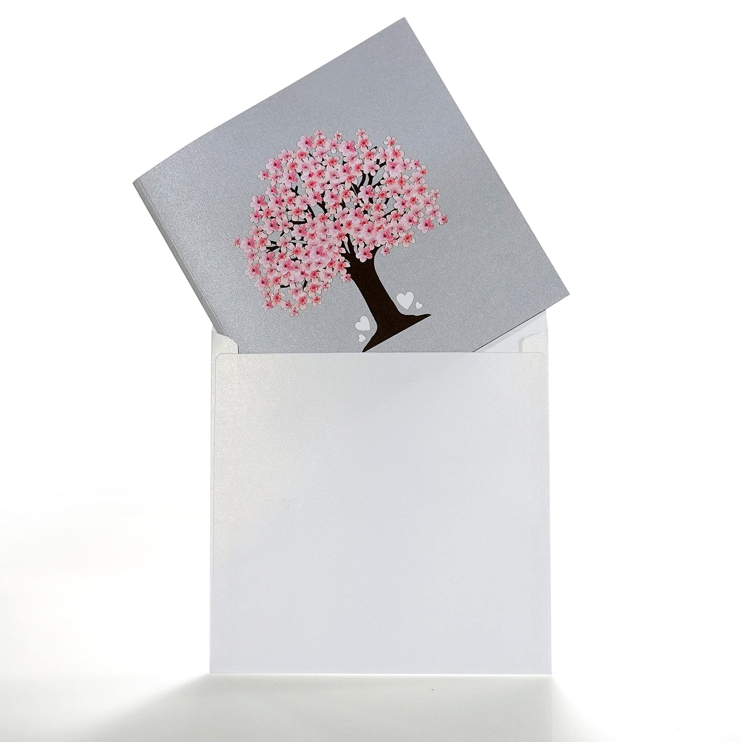 3D Cherry Couple Card – Perfect for Brides, Weddings & Special Occasions