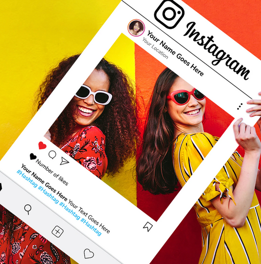 Fully Customised Social Media Frame